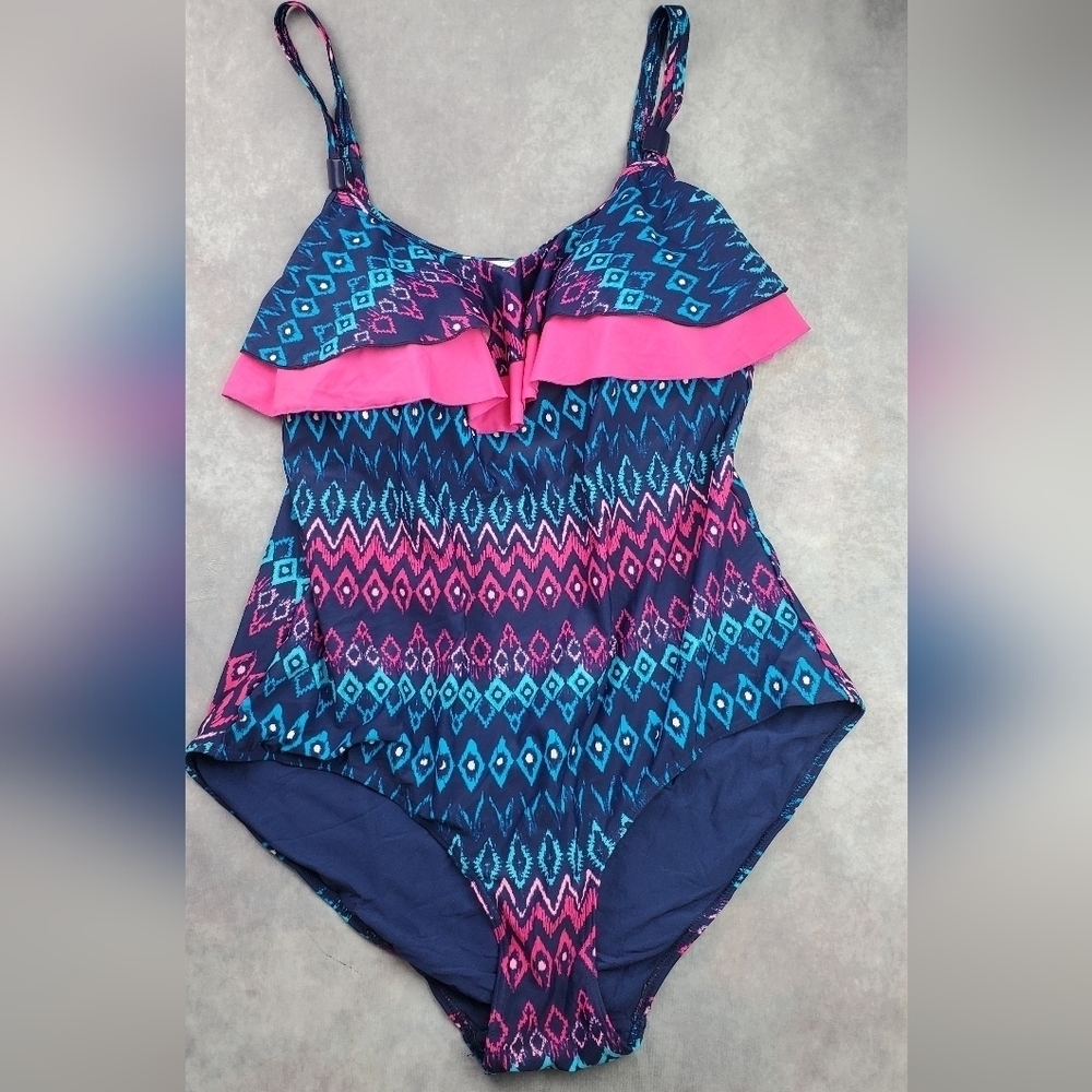 KIAN D One-piece Colorful Women's Swimsuit Size 4XL